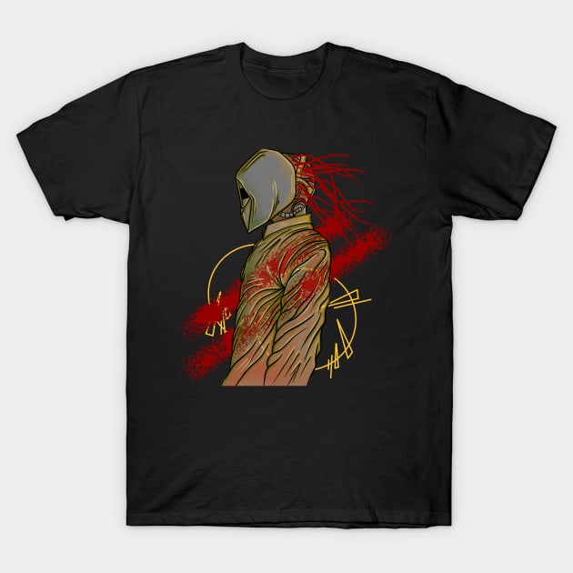 Welder Mask T-Shirt by damnoverload